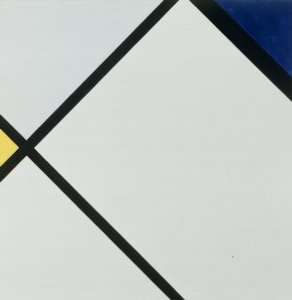 Komposition Nr. 1 von Piet Mondrian
