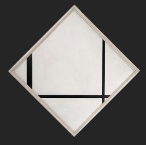 Foxtrott A von Piet Mondrian