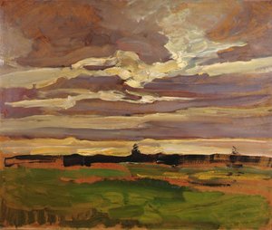 Mondlandschaft von Piet Mondrian