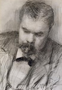 Porträt von Frits Mondrian, 1898