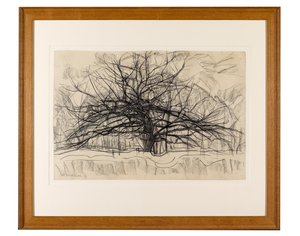 Studie für Der graue Baum, 1911 von Piet Mondrian