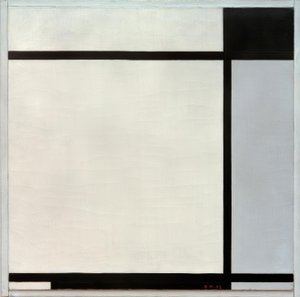 Tafel Nr. II, mit Schwarz und Grau