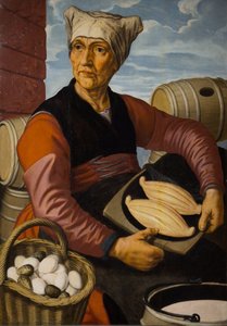 Eine niederländische Bäuerin, ca. 1550 von Pieter (1507/08 75) Aertsen