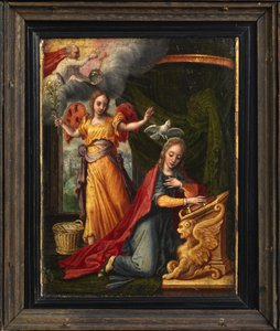Verkündigung (Detail) von Pieter Aertsen