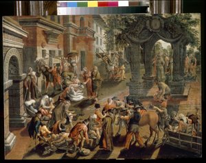 Die Apostel Petrus und Johannes von Pieter Aertsen