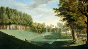Chiswick House: Der südliche Teich, ca. 1729-31