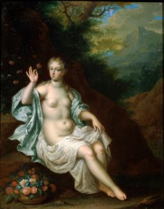Flora, niederländisches Gemälde des 17. Jahrhunderts von Pieter Borm