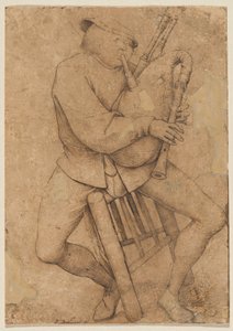 Der Dudelsackspieler von Pieter Bruegel the Elder