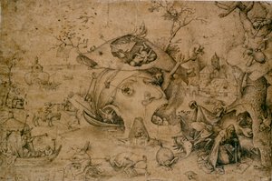 Die Versuchung des Heiligen Antonius von Pieter Bruegel the Elder