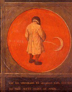 Was auch immer ich tue, ich bereue es nicht, ich pisse weiter gegen den Mond, um 1558-1560