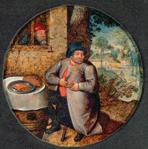 Flämisches Sprichwort: Völlerei