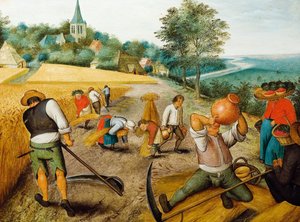 Die vier Jahreszeiten: Sommer, zweite Hälfte des 16. Jahrhunderts von Pieter Brueghel the Younger
