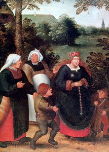 Der Brautzug, um 1584-1638
