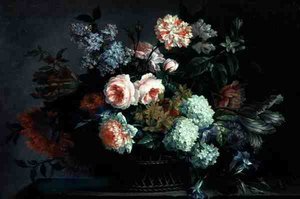 Stillleben mit Blumen
