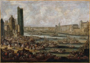 Die Tour de Nesle und der Louvre