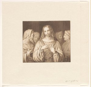 Der junge Christus unter den Schriftgelehrten von Pieter Christoffel Wonder