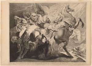 Die Niederlage von Sanherib von Pieter Claesz Soutman after Sir Peter Paul Rubens