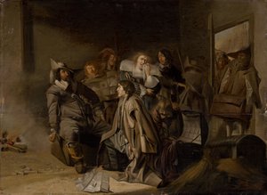Die Befragung eines Gefangenen