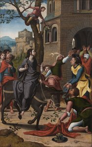 Der Einzug Christi in Jerusalem, ca. 1533-1534 von Pieter Coecke van Aelst