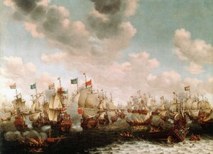 Die Schlacht der vier Tage von Pieter Cornelisz van Soest