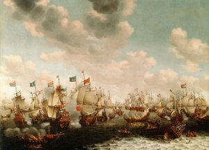 Die Vier-Tage-Schlacht von Pieter Cornelisz van Soest