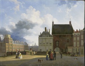 Das Gevangenpoort und der Plaats, Den Haag