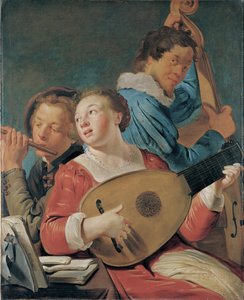Musiker von Pieter Fransz. de Grebber