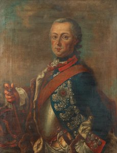 Porträt von Friedrich II. von Preußen 1712-1786 von Pieter Frederik de la Croix