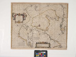 Neue Karte der nordöstlichsten Küste Amerikas