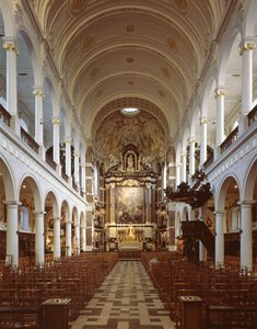 Ansicht des Innenraums, 1615-23