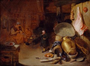 Innenraum mit Figuren