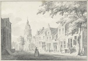 Dorfstraße in Buren