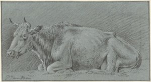 Liegende Kuh von Pieter Janson