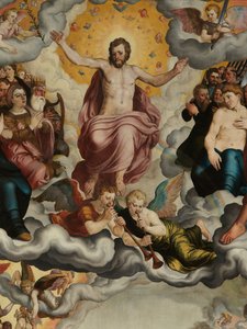 (Detail) des Jüngsten Gerichts von Pieter Jansz. Pourbus