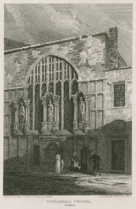 Guildhall Chapel, London von Pieter Jansz. Quast