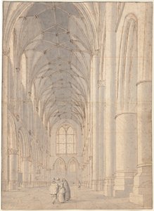 Innenraum der St.-Bavo-Kirche, Haarlem