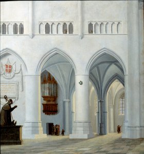 Innenraum der Kirche St. Bavon in Haarlem
