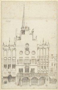 Ansicht des Rathauses von 