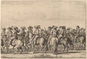 Einzug von Marie de Medici in Amsterdam [Tafel 4 von 6] von Pieter Nolpe
