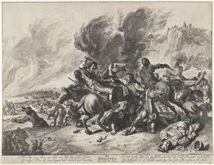 Schlacht: der Monat August und das Element Feuer