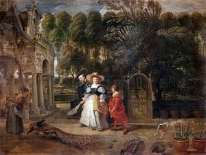 Rubens und Helene Fourment im Garten, ca. 1631