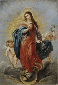 Die Unbefleckte Empfängnis, ca. 1628-1629 von Peter Paul Rubens