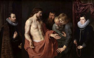 Der Unglaube des heiligen Thomas Das Rockox-Triptychon, zwischen 1613 und 1615
