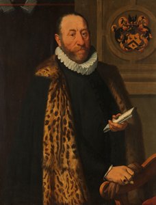 Porträt von Mattheus Augustijnsz Steyn, Ratsherr im Kollegium der Admiralität des Nordquartiers in Dokkum