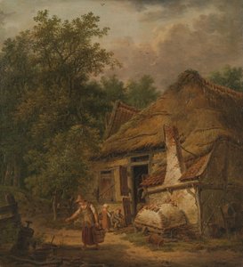Bauernhaus bei Helvoirt von Pieter Pietersz Barbiers
