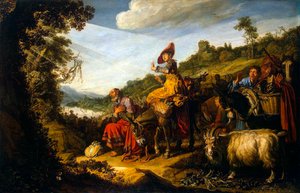 Abraham auf dem Weg nach Kanaan