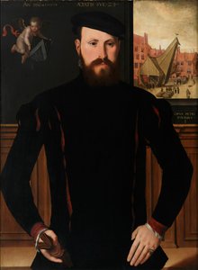 Porträt von Jan van Eyewerve, 1551 von Pieter Pourbus