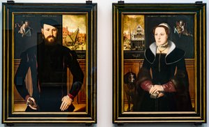 Porträts von Jan van Eyewerve und Jaquemyne Buuck