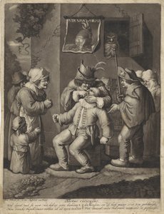 Das Gefühl (Vijf zintuigen) von Pieter Schenk (I)