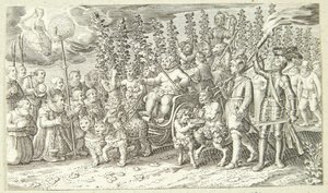 Triumphzug des Bacchus nach Theben von Pieter Serwouters